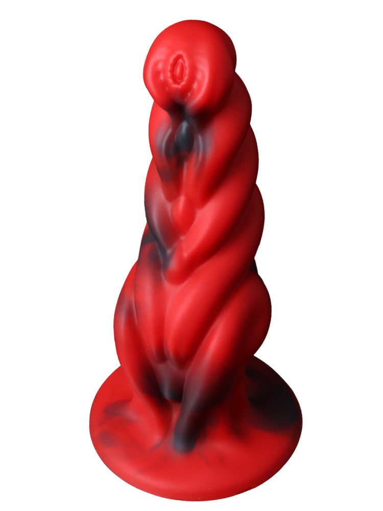 Red and black twist