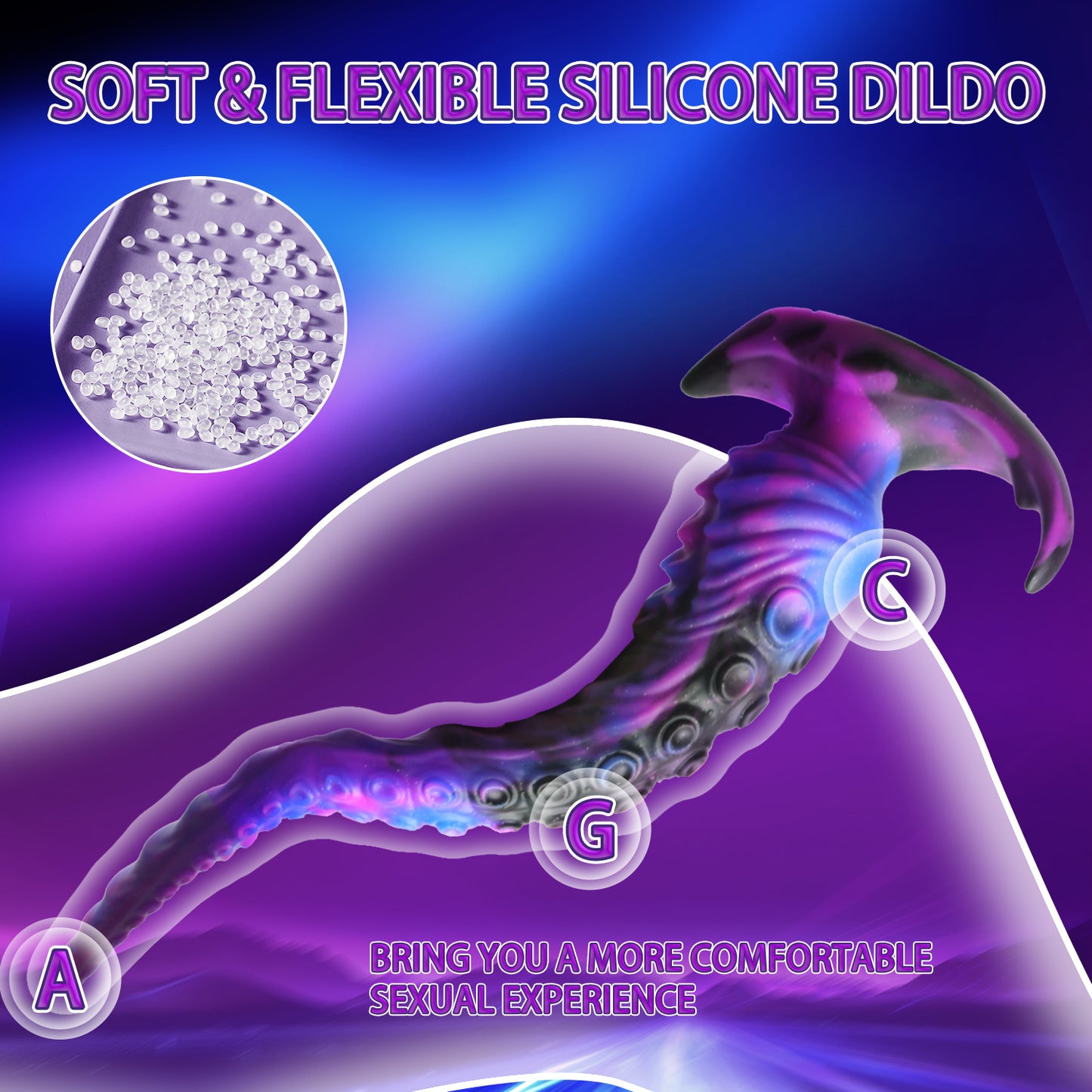 Starry Sky Octopus Cone