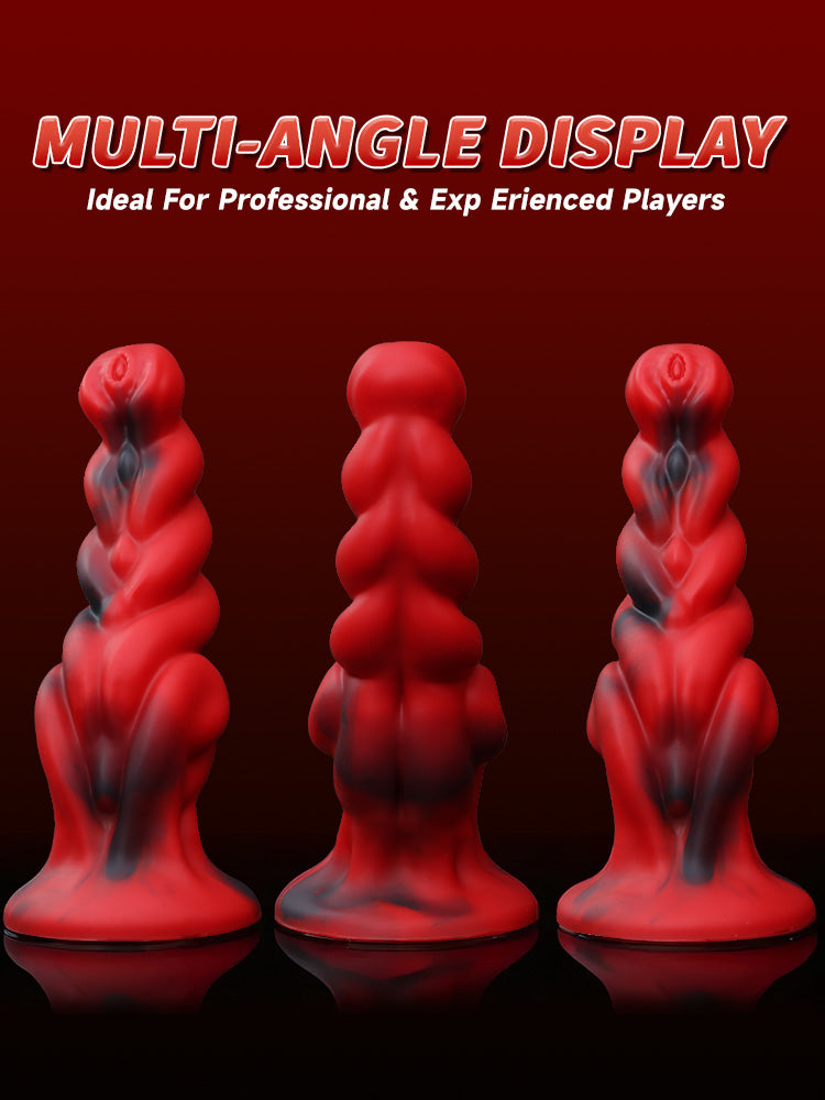 Red and black twist
