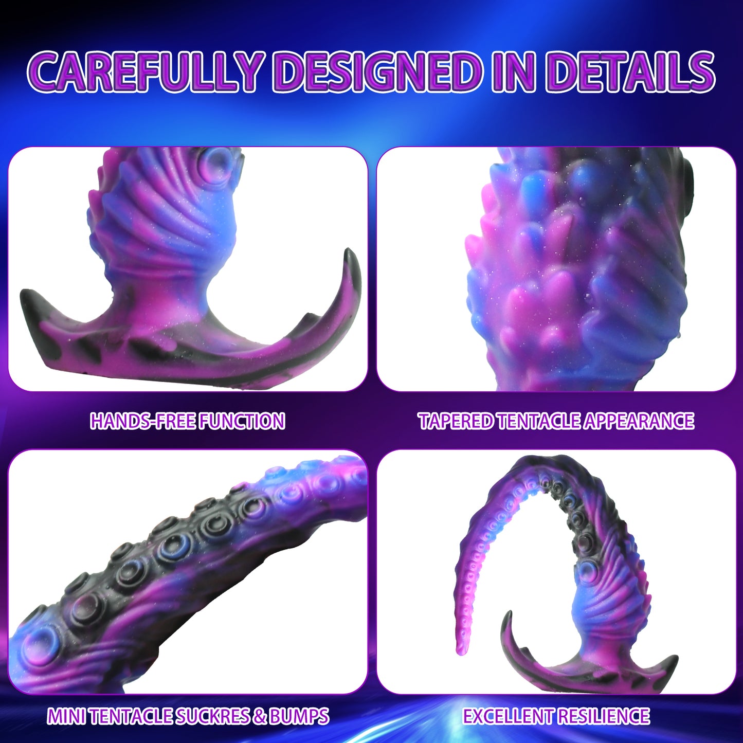 Starry Sky Octopus Cone