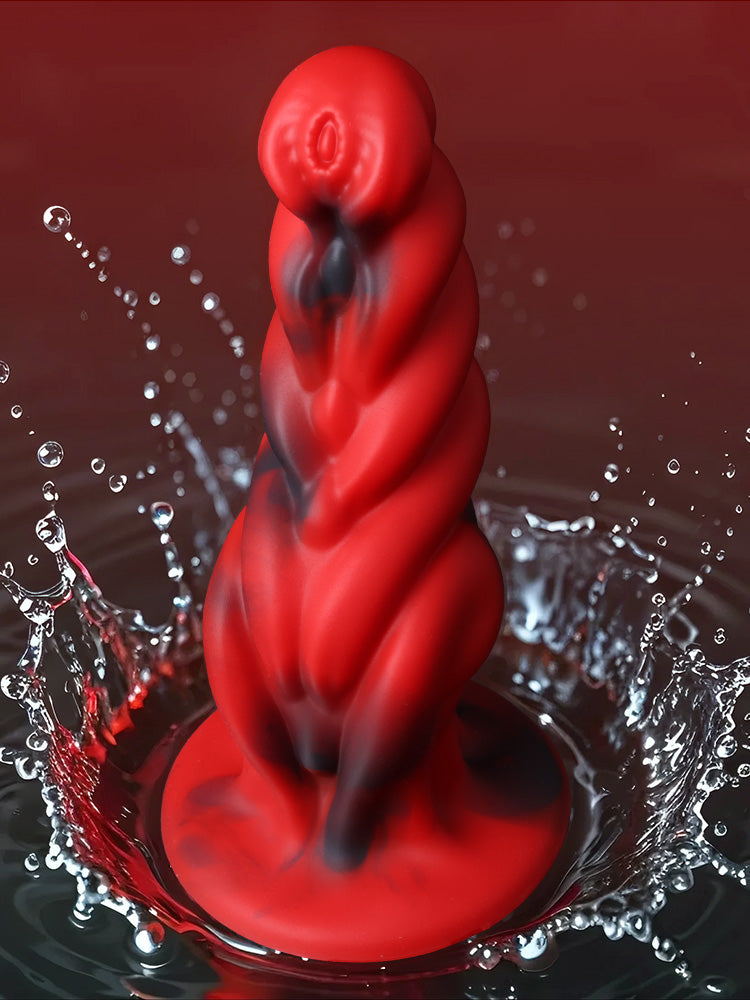 Red and black twist
